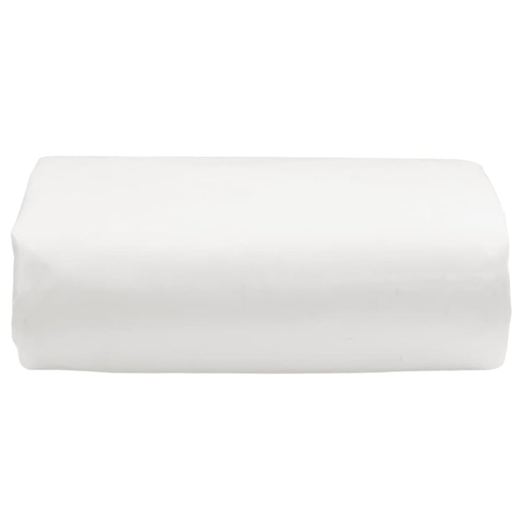Vidaxl dekzeil 650 g m² 4x6 m wit