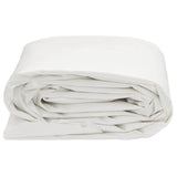 Vidaxl dekzeil 650 g m² 1x2,5 m wit - afbeelding 3