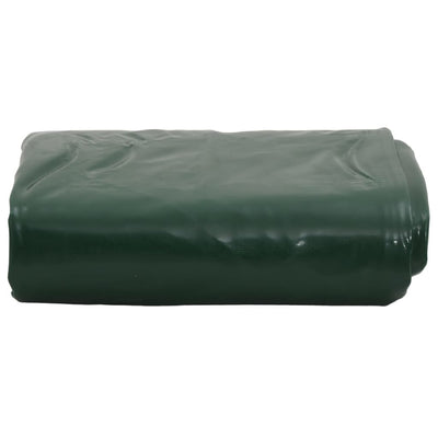 Vidaxl dekzeil 650 g m² ø 3 m groen