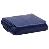 Vidaxl dekzeil 650 g m² ø 2 m blauw - afbeelding 1