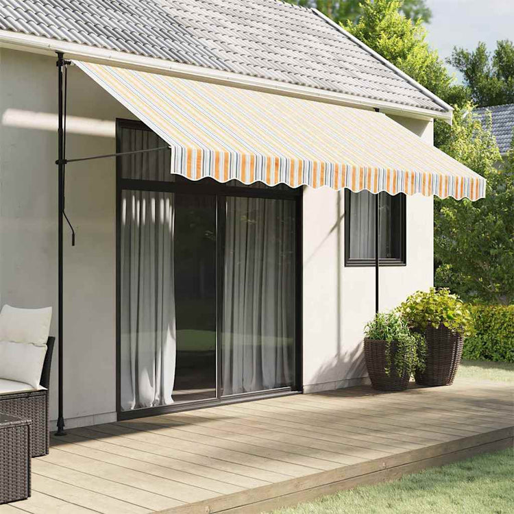 Vidaxl vervangingsdoek voor luifel 350x250 cm polyester meerkleurig