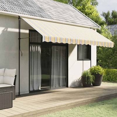 Vidaxl vervangingsdoek voor luifel 400x300 cm polyester meerkleurig