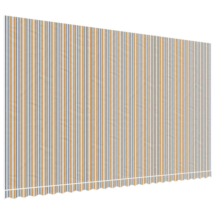 Vidaxl vervangingsdoek voor luifel 600x350 cm polyester meerkleurig