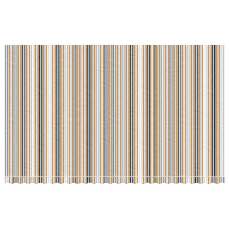 Vidaxl vervangingsdoek voor luifel 600x350 cm polyester meerkleurig