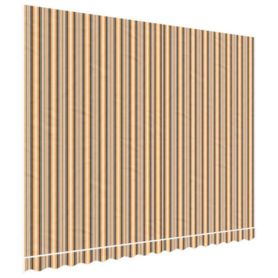 Vidaxl vervangingsdoek voor luifel 400x300 cm polyester meerkleurig