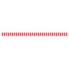 Vidaxl vervangingsdoek voor luifelrok gestreept 3,5 m rood en wit