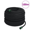 Vidaxl druppelslang 0,6'' 100 m rubber zwart