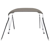 Vidaxl biminitop 2 bogen 180x150x110 cm grijs - afbeelding 3