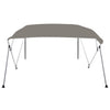 Vidaxl biminitop 4 bogen 243x244x137 cm grijs