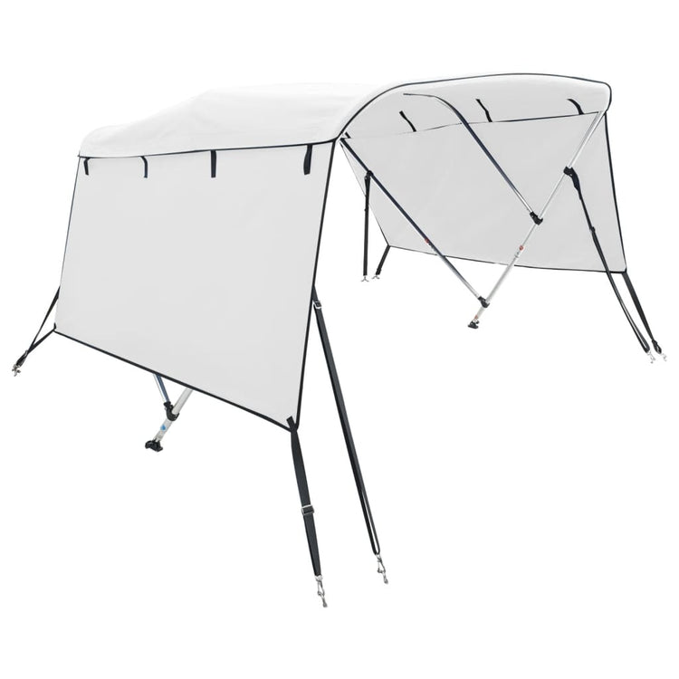 Vidaxl biminitop 3 bogen met zijwanden 183x(185-198)x137 cm