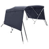 Vidaxl biminitop 3 bogen met zijwanden 183x(137-152)x137 cm