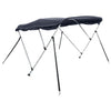 Vidaxl biminitop 3 bogen met zijwanden 183x(137-152)x137 cm