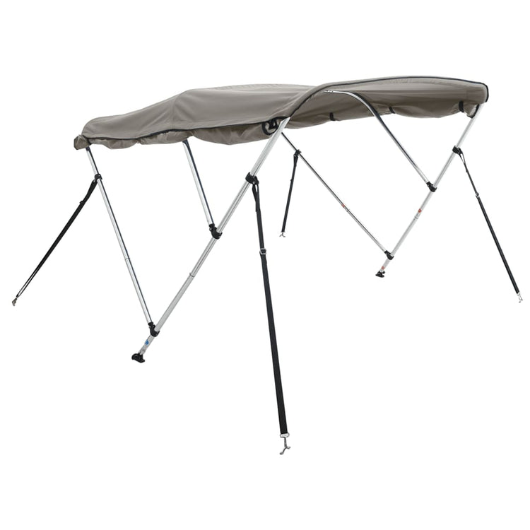 Vidaxl biminitop 3 bogen met zijwanden 183x(137-152)x137 cm