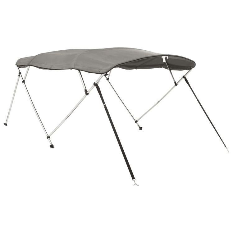 Vidaxl biminitop 4 bogen met zijwanden 243x(185-198)x137 cm