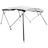Vidaxl biminitop 4 bogen met mesh zijwanden 243x(230-244)x137 cm