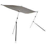 Vidaxl schaduwdoek t-top 170x208x(115-183) cm antracietkleurig - afbeelding 2