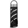 Vidaxl 5-delige openhaardgereedschapset 23x15x66 cm staal