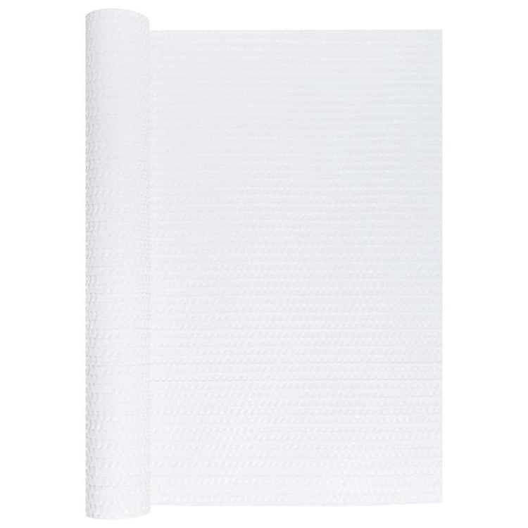 Vidaxl balkonscherm 400x80 cm poly rattan wit