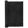 Vidaxl balkonscherm 300x80 cm poly rattan zwart