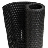 Vidaxl balkonschermen 10 st 255x19 cm poly rattan zwart - afbeelding 2
