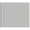 Vidaxl balkonscherm 90x300 cm 100% oxford polyester lichtgrijs