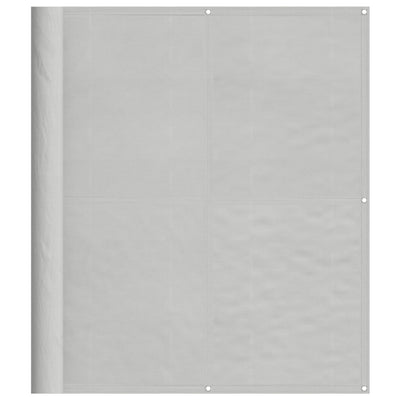 Vidaxl balkonscherm 120x500 cm 100% oxford polyester lichtgrijs