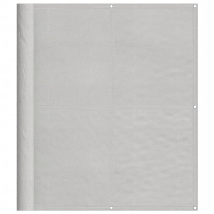 Vidaxl balkonscherm 120x1000 cm 100% oxford polyester lichtgrijs