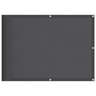 Vidaxl balkonscherm 75x800 cm 100% oxford polyester antracietkleurig