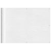 Vidaxl balkonscherm 75x800 cm 100% oxford polyester wit