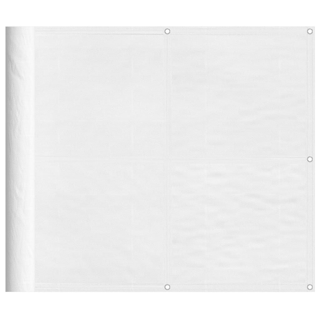 Vidaxl balkonscherm 90x700 cm 100% oxford polyester wit