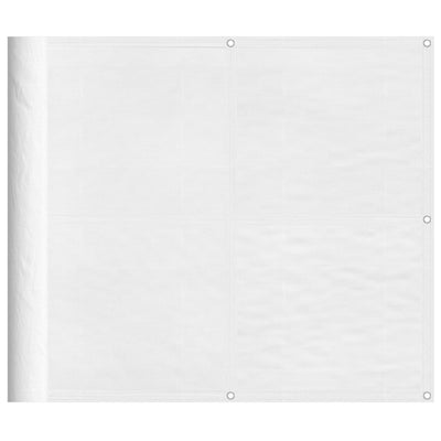 Vidaxl balkonscherm 90x700 cm 100% oxford polyester wit