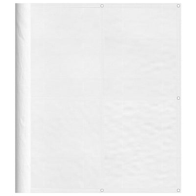 Vidaxl balkonscherm 120x700 cm 100% oxford polyester wit