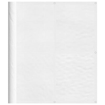 Vidaxl balkonscherm 120x1000 cm 100% oxford polyester wit