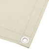 Vidaxl balkonscherm 120x800 cm 100% oxford polyester crèmekleurig