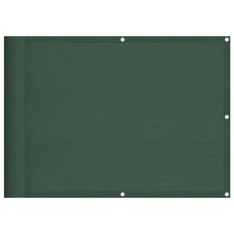 Vidaxl balkonscherm 75x700 cm 100% oxford polyester donkergroen