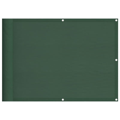 Vidaxl balkonscherm 75x700 cm 100% oxford polyester donkergroen