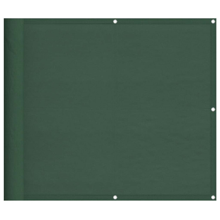 Vidaxl balkonscherm 90x700 cm 100% oxford polyester donkergroen