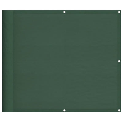Vidaxl balkonscherm 90x800 cm 100% oxford polyester donkergroen