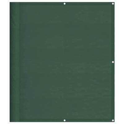 Vidaxl balkonscherm 120x1000 cm 100% oxford polyester donkergroen