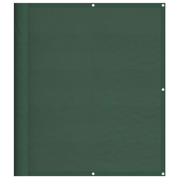 Vidaxl balkonscherm 120x1000 cm 100% oxford polyester donkergroen