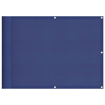 Vidaxl balkonscherm 75x700 cm 100% oxford polyester blauw