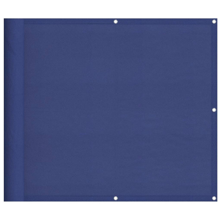 Vidaxl balkonscherm 90x1000 cm 100% oxford polyester blauw