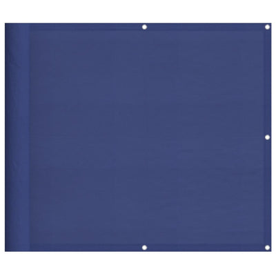 Vidaxl balkonscherm 90x1000 cm 100% oxford polyester blauw