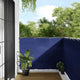 Vidaxl balkonscherm 120x700 cm 100% oxford polyester blauw