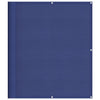 Vidaxl balkonscherm 120x1000 cm 100% oxford polyester blauw