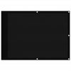 Vidaxl balkonscherm 75x1000 cm 100% oxford polyester zwart