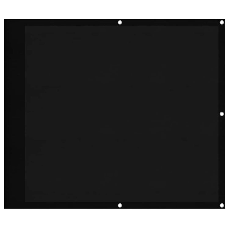 Vidaxl balkonscherm 90x700 cm 100% oxford polyester zwart