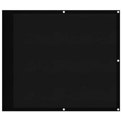 Vidaxl balkonscherm 90x1000 cm 100% oxford polyester zwart