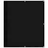 Vidaxl balkonscherm 120x1000 cm 100% oxford polyester zwart