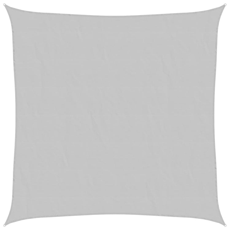 Vidaxl zonnezeil 2,5x2,5 m 100% polyester oxford lichtgrijs